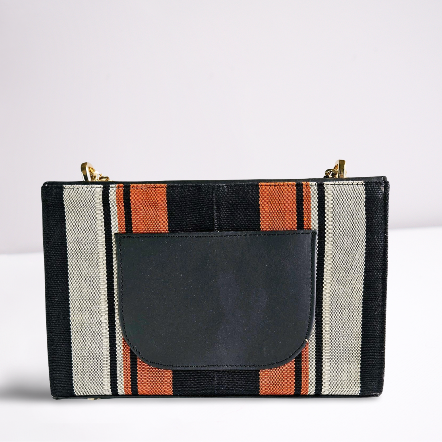 Zuri Leather Handbag - Orange