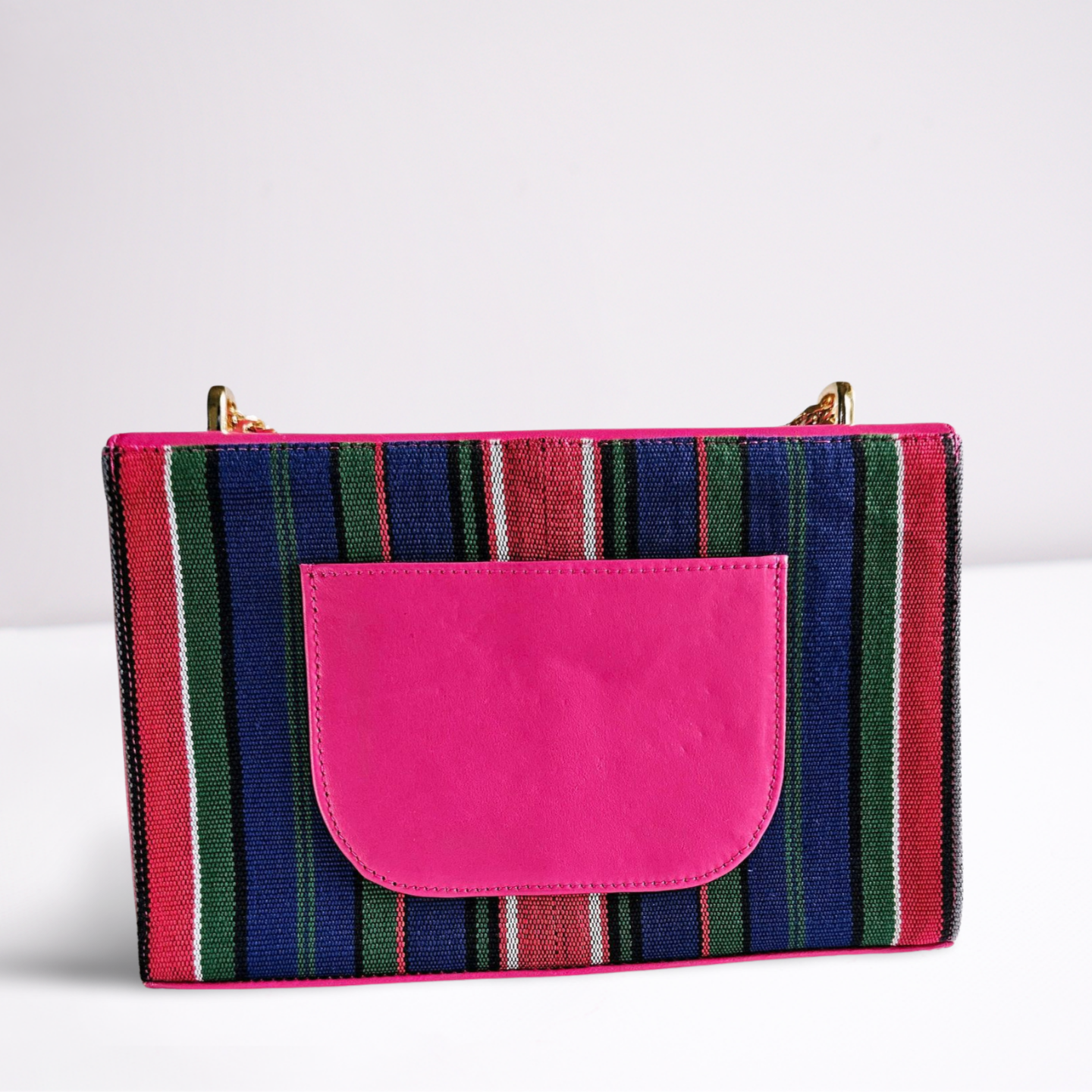 Zuri Leather Handbag - Pink