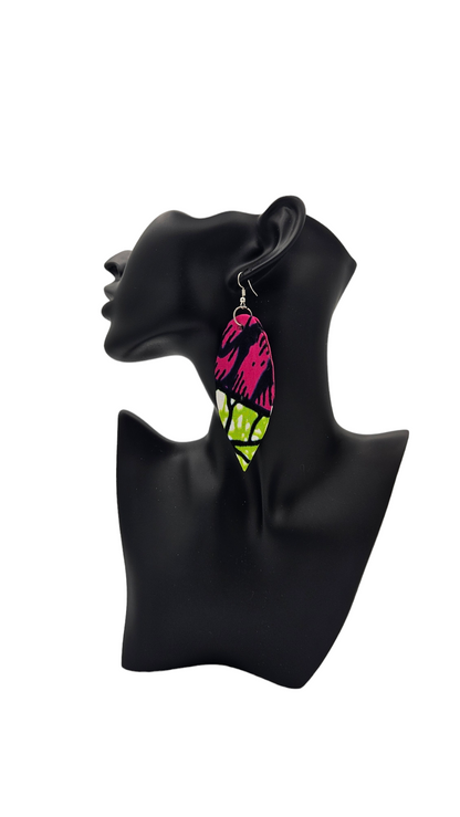 Ankara Earrings - Print 2