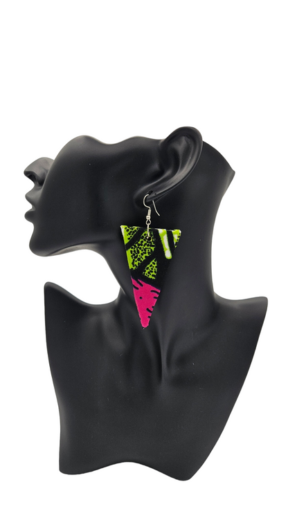 Ankara Earrings - Print 2
