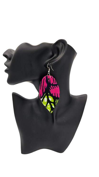 Ankara Earrings - Print 2