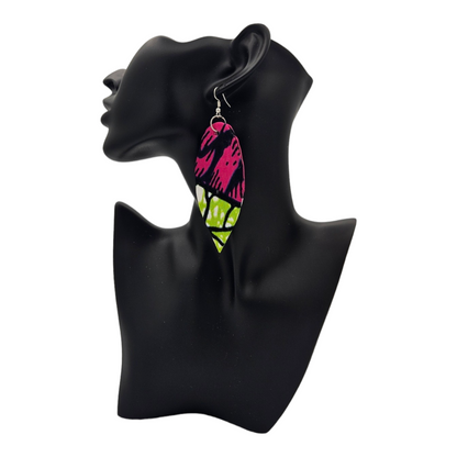 Ankara Earrings - Print 2