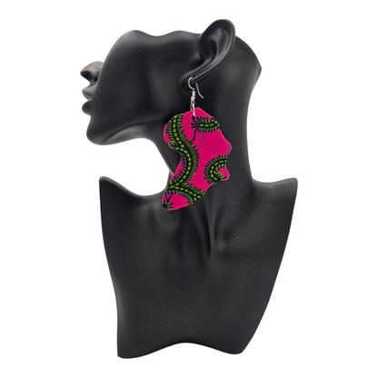 Ankara Earrings - Print 3