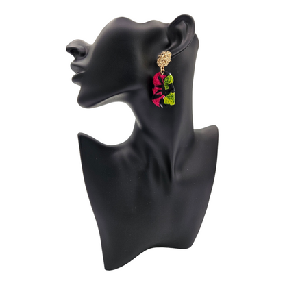 Ankara Earrings - Print 2