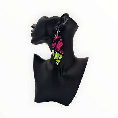 Ankara Earrings - Print 2