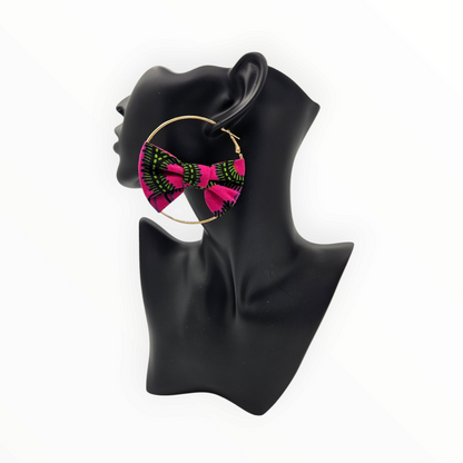 Ankara Earrings - Print 3