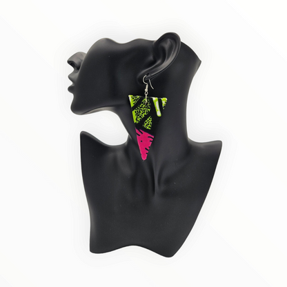 Ankara Earrings - Print 2