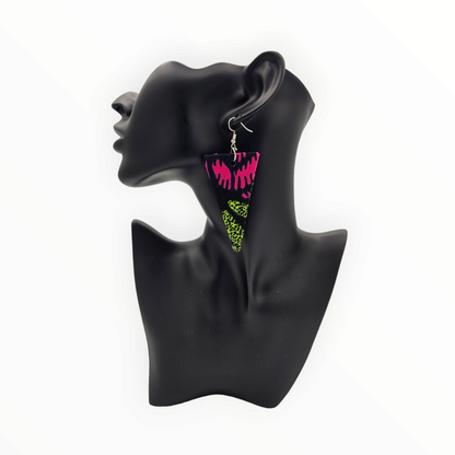 Ankara Earrings - Print 2